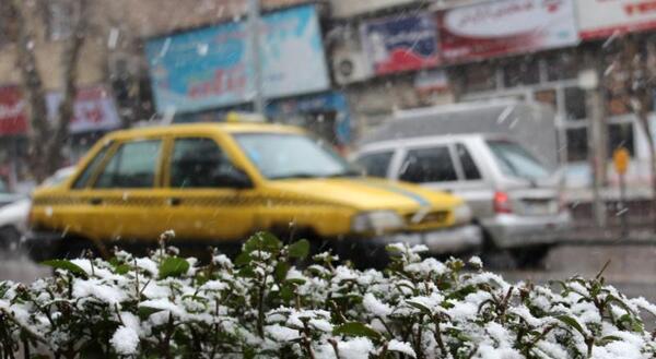 عکس برفی گرگان