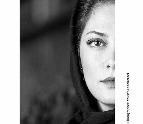 عکس سیاه سفید طناز طباطبایی