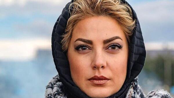 عکس سیاه سفید طناز طباطبایی