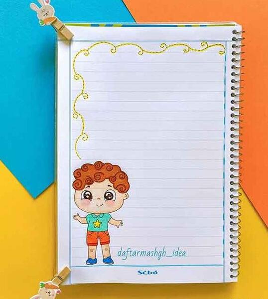 عکس نقاشی دختر فانتزی بدون رنگ