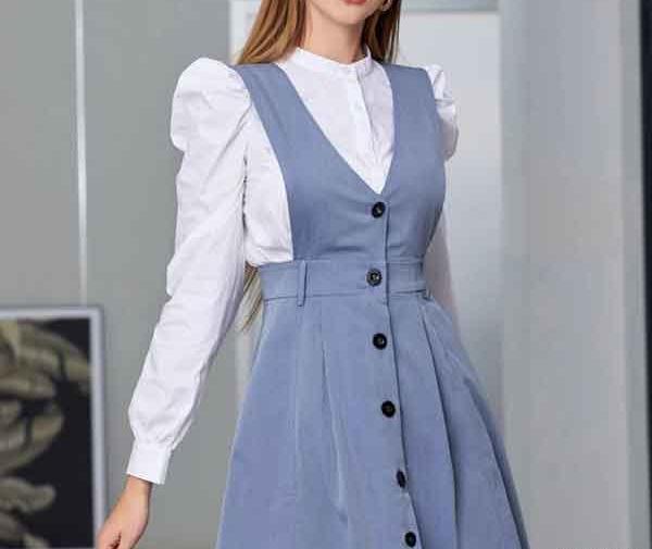 عکس مدل سارافون طرح دار