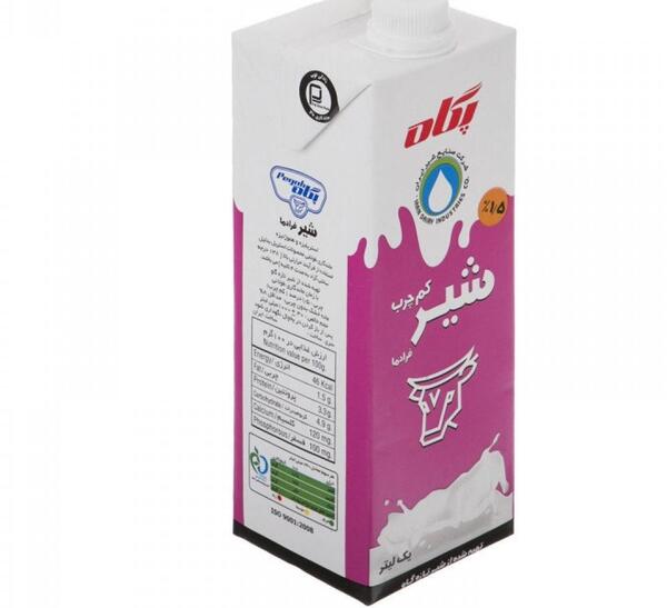 عکس پاکت شیر سویا