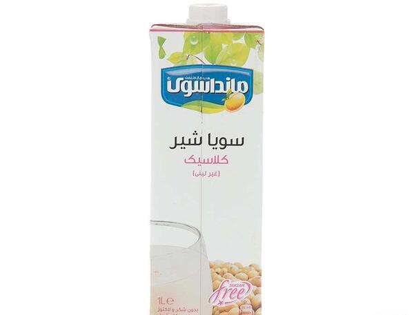 عکس پاکت شیر سویا