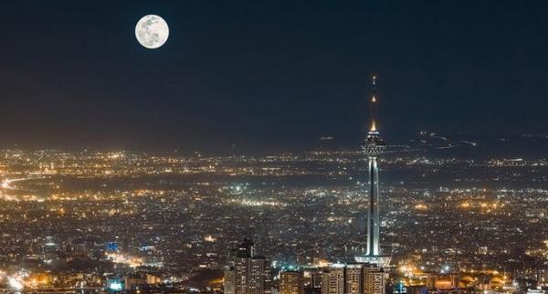 عکس شب شهر تهران