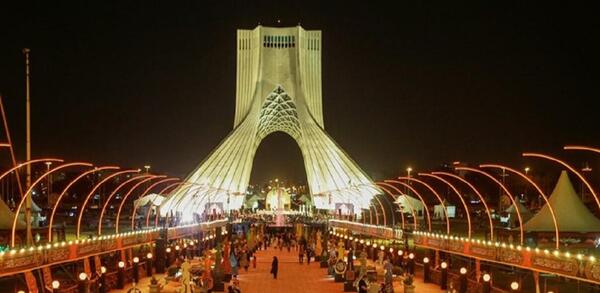 عکس شب شهر تهران