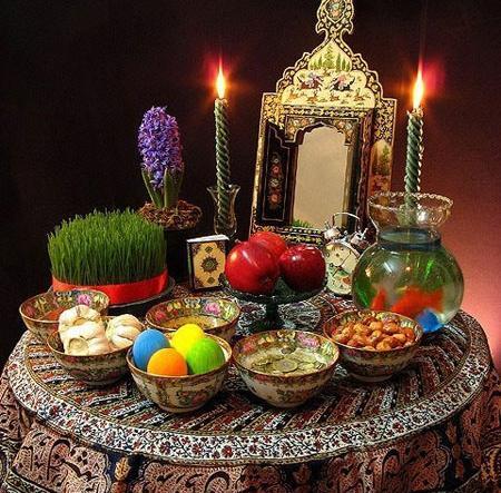 عکس ایده ی سفره هفت سین ۱۴۰۰