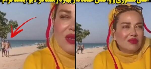 عکس صحنه تصادف عسل بدیعی