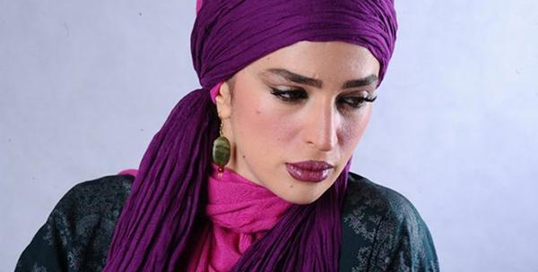 عکس صحنه تصادف عسل بدیعی