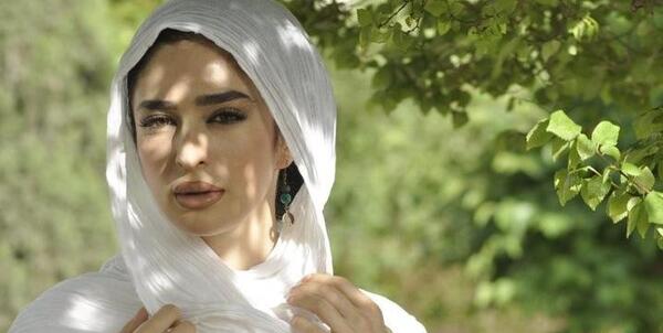 عکس صحنه تصادف عسل بدیعی