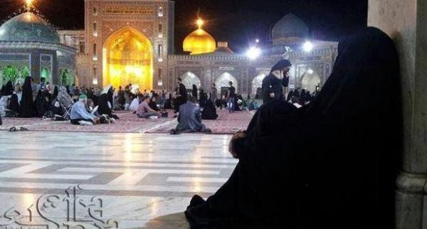 عکس دختر حرم امام رضا