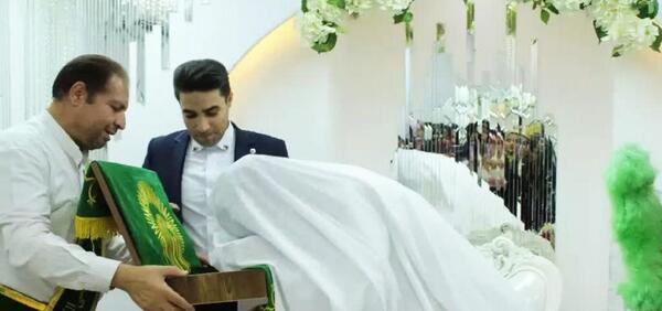 عکس دختر حرم امام رضا