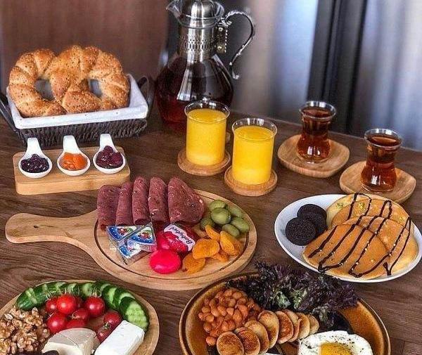 عکس ایده هایی برای میز صبحانه