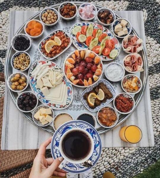 عکس ایده هایی برای میز صبحانه