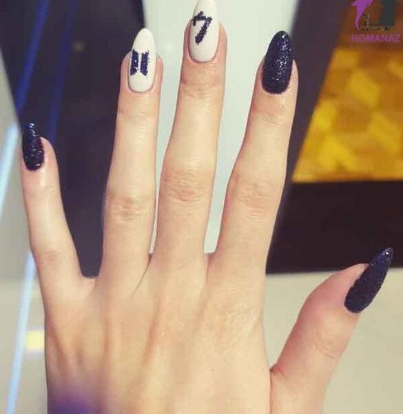عکس ژلیش ناخن بی تی اس