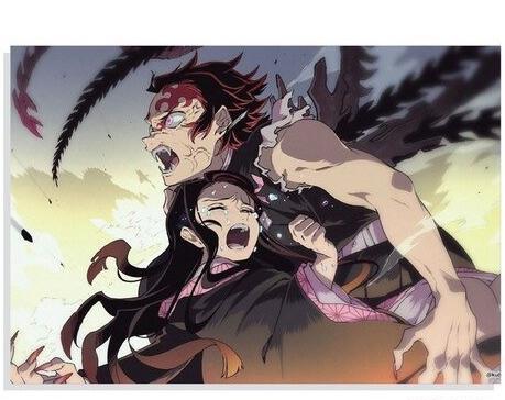 عکس انیمه شیطان کش نزوکو