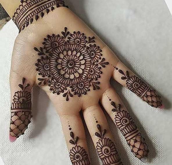 عکس های طرح حنا روی دست