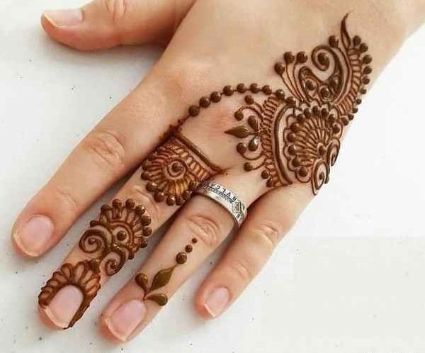عکس های طرح حنا روی دست