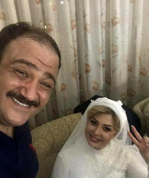 عکس نیوشا ضیغمی در لباس عروس