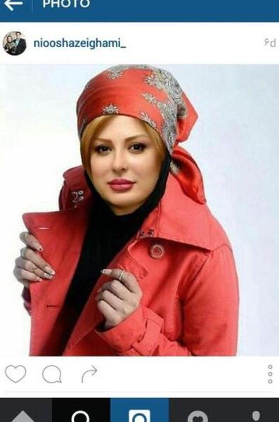 عکس نیوشا ضیغمی در لباس عروس
