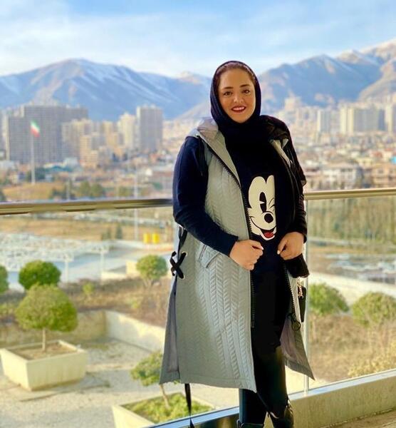 عکس نوشته ی تولد نرگس