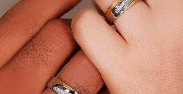 عکس حلقه نامزدی در دست دختر و پسر