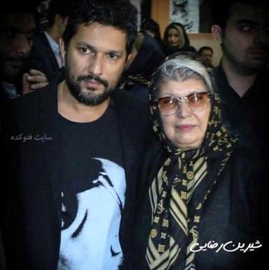 عکس حامد بهداد در کنار همسرش