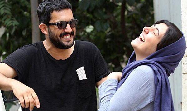 عکس حامد بهداد در کنار همسرش