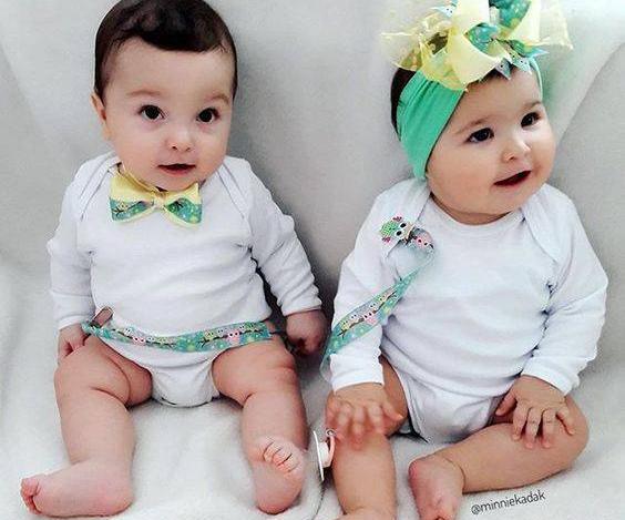 عکس ایده جالب برای لباس نوزاد
