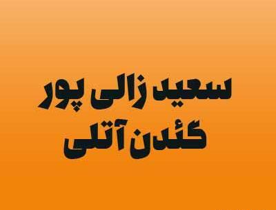 عکس سعید زالی پور