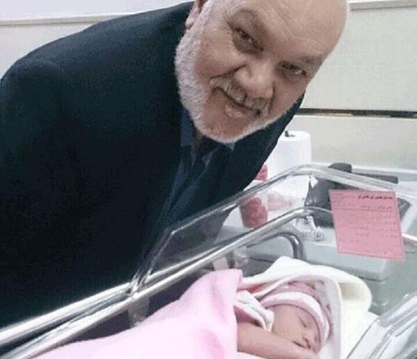 عکس پدر زیبا بروفه