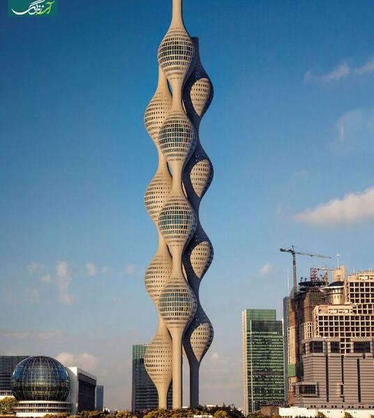 عکس برج شانگهای چین