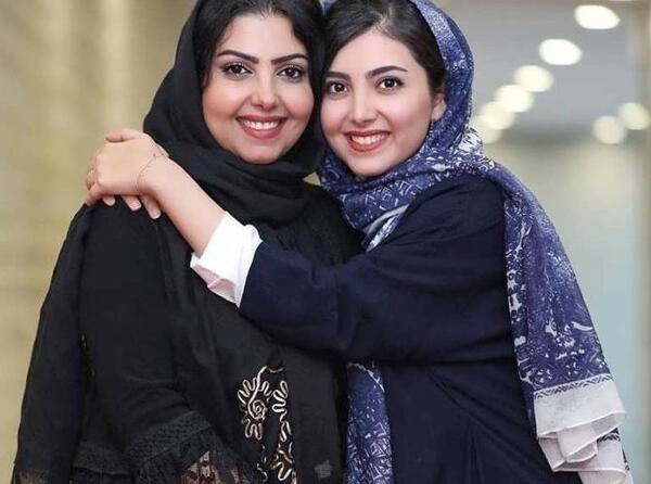 عکس زیبا کرمعلی و مادرش