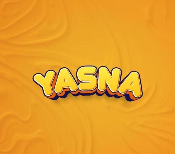 عکس نوشته پروفایل یسنا