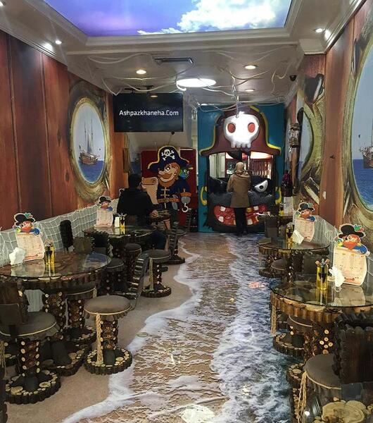 عکس دکوراسیون فست فود