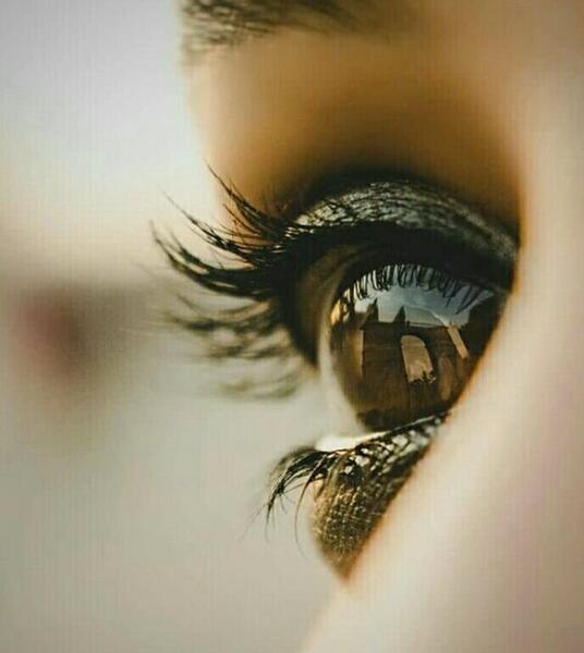 عکس چشم عسلی برای پروفایل تلگرام