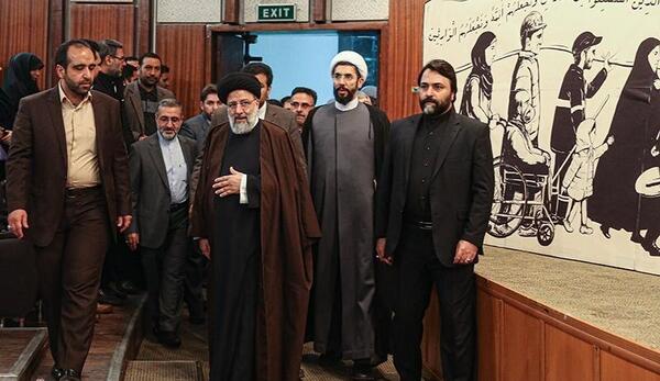 عکس مراسم رئیسی
