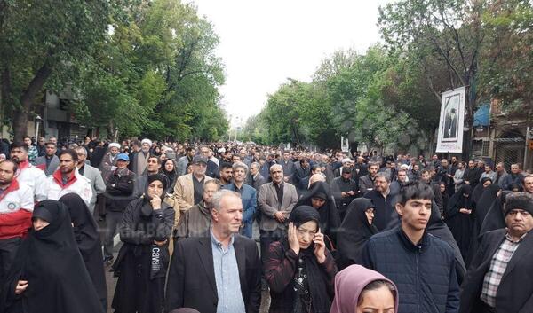 عکس مراسم رئیسی