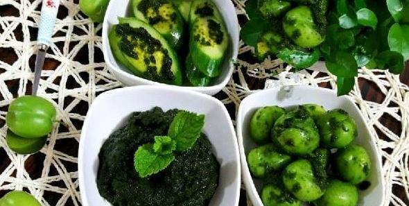 عکس دلار نمک سبز