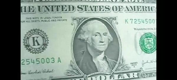 عکس دلار سفید و آبی