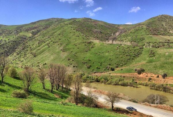 عکس طبیعت زیبای قزوین