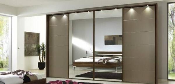 عکس کمد دیواری اتاق خواب کوچک