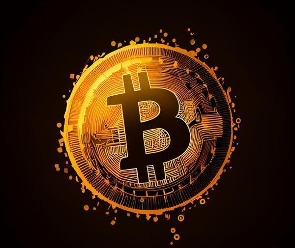 عکس پس زمینه بیت کوین