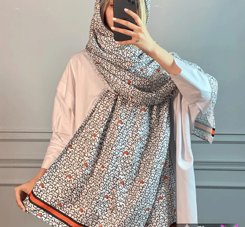 عکس روسری رنگارنگ