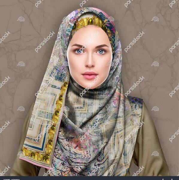 عکس روسری رنگارنگ