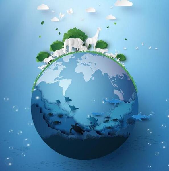 عکس کره زمین گرافیکی