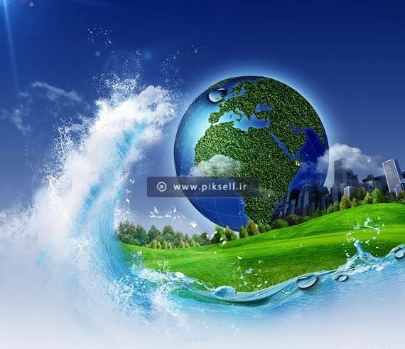 عکس کره زمین گرافیکی