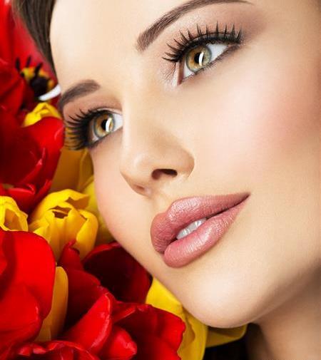 عکس زن زیبا طبیعی