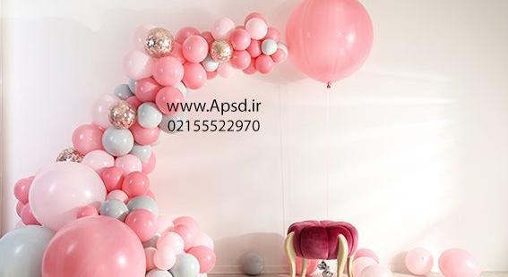 عکس بک گراند تولد دخترانه