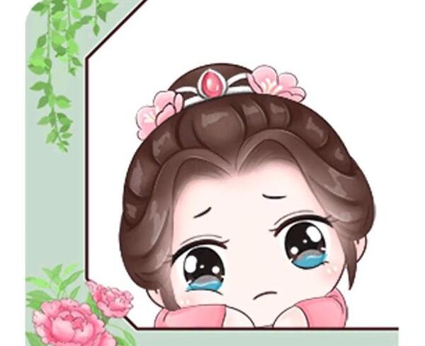 عکس استیکر غمگین واتساپ