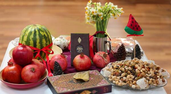 عکس نوشته شیک شب یلدا